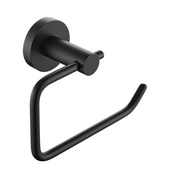 Bristan Round Toilet Roll Holder Black RD ROLL BLK