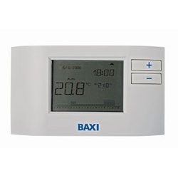 Baxi Plug-in Receiver 7 Day RF Digital Single Channel Programmable Room Thermostat 