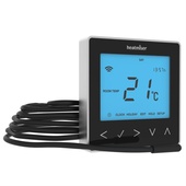 Heatmiser neoStat-e v2 - Black - Electric Floor Heating Thermostat
