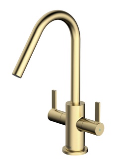 Bristan Cashew Easyfit Monobloc Sink Mixer Brushed Brass CSH EFSNK BB (3 LEFT)