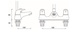 Bristan Cadet Bath Shower Mixer Chrome CAD BSM C