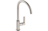 Abode Globe Single Lever Mixer Tap Brushed Nickel AT2147