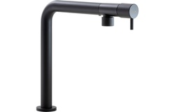 Abode Agilis Single Lever Mixer Tap Matt Black AT2186