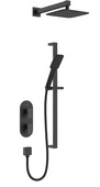 Bristan Tangram Concealed Dual Control Shower Pack Black TANGRAM BLK SHWR PK