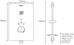 Bristan Bliss Electric Shower 8.5Kw BL385 W