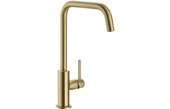 Abode Althia Single Lever Mixer Tap Brushed Brass AT2103