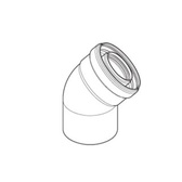 Baxi Multifit Group A Flue Bend 135 degrees