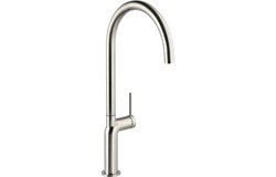 Abode Tubist Single Lever Kitchen Mixer Tap Brushed Nickel AT2127