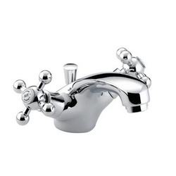 Bristan Regency basin mixer with pop-up waste Chrome (R BAS C)