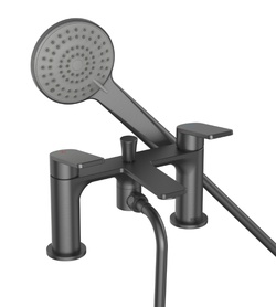 Bristan Frammento Bath Shower Mixer Gun Metal FRM BSM GM