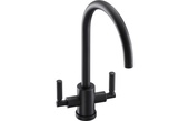 Abode Atlas Monobloc Mixer Tap Matt Black AT2097