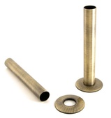 Plumb Arena Radiator Pipe Sleeves 130mm Antique Brass SLEEVE-130-AB (10 Left)
