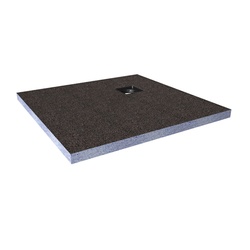 Abacus Elements Standard Shower Tray 12 x 12 Corner EMST-05-1515