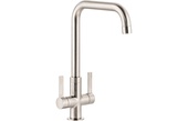 Abode Pico Quad Monobloc Mixer Tap Brushed Nickel AT2135