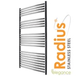 Abacus Radius Stainless Steel 1120 x 480 Towel Rail