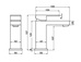 Abacus Plan Mono Basin Mixer Chrome TBTS-26-1202