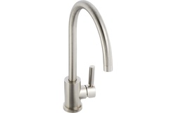 Abode Atlas Single Lever Mixer Tap Brushed Nickel AT1093