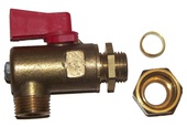 Worcester 87161424230 Valve 1/4 bsp iso bulk head
