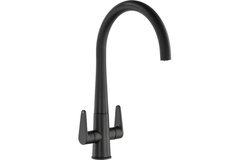 Abode Coniq R Monobloc Mixer Tap Matt Black AT2125