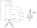 Inta non-concussive basin-mounted manual mixer tap NC230CP