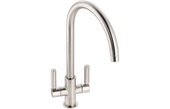 Abode Globe Monobloc Mixer Tap Brushed Nickel AT2139