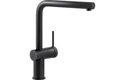Abode Fraction Single Lever Mixer Tap Matt Black AT2155