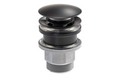 Abode Uno Basin Clicker Waste Universal Matt Black ABX1011 