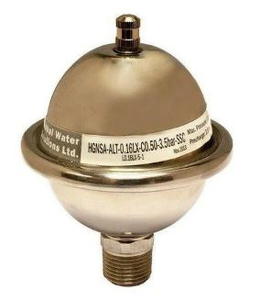 HydroGuard 0.16L Stainless Steel Shock Arrestor