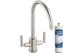 Abode Atlas Monobloc Aquifier Mixer Tap Brushed Nickel AT2004