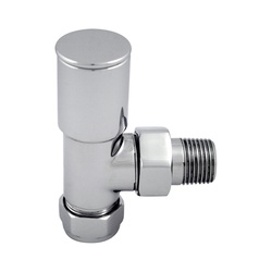 Abacus Essentials Arc Radiator Valve Angled 15MM ATRV-20-0505