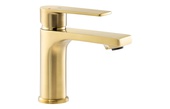 Abode Aquip Basin Mixer Brushed Brass AB2840