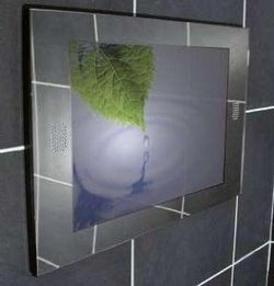 Abacus Vessini 19" Digital Bathroom TV (Black Mirror) VETV-05-1505