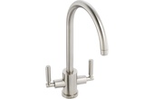 Abode Atlas Monobloc Mixer Tap Brushed Nickel AT1054