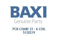 Baxi 5120219 PCB COMBI 33 - 6 COIL