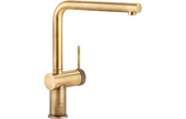 Abode Fraction Single Lever Mixer Tap Antique Brass AT2154
