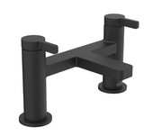 Bristan Elevar Bath Filler Black ELE BF BLK