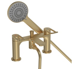 Bristan Saffron Bath Shower Mixer Brushed Brass SAF BSM BB