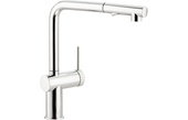 Abode Fraction Pull-Out Mixer Tap Chrome AT2156