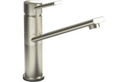 Abode Specto Single Lever Kitchen Mixer Tap Brushed Nickel AT1225