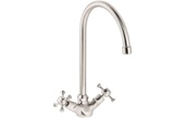 Abode Burford Monobloc Mixer Tap Brushed Nickel AT2171