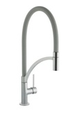 Prima+ Swan Neck Single Lever Mixer Tap with Pull Out Hose Grey BPR711