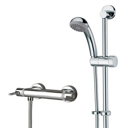 Bristan Design Utility Lever Thermostatic Exposed Bar Shower Kit DUL2 SHXARFF C