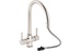 Abode Zest Monobloc Pull-Out Kitchen Mixer Tap Brushed Nickel AT2165