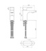 Abacus Ki Mono Basin Mixer Brushed Nickel TBTS-057-1202