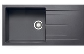Prima+ Granite 1B & Drainer Inset Sink Gun Metal CPR320
