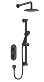 Bristan Saffron Concealed Dual Control Shower Pack Black SAFFRON BLK SHWR PK