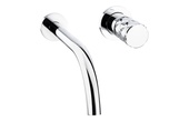 Abode Kite Wall Mounted Basin Mixer Chrome AB2747