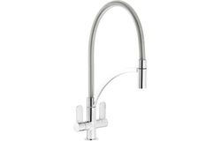 Abode Genio Monobloc Semi-Professional Mixer Tap Chrome AT2071