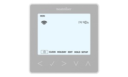 Heatmiser NeoStat-Hw - Hot Water Programmer Platinum white