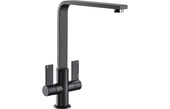 Abode Quantic Monobloc Kitchen Mixer Tap Matt Black AT2105